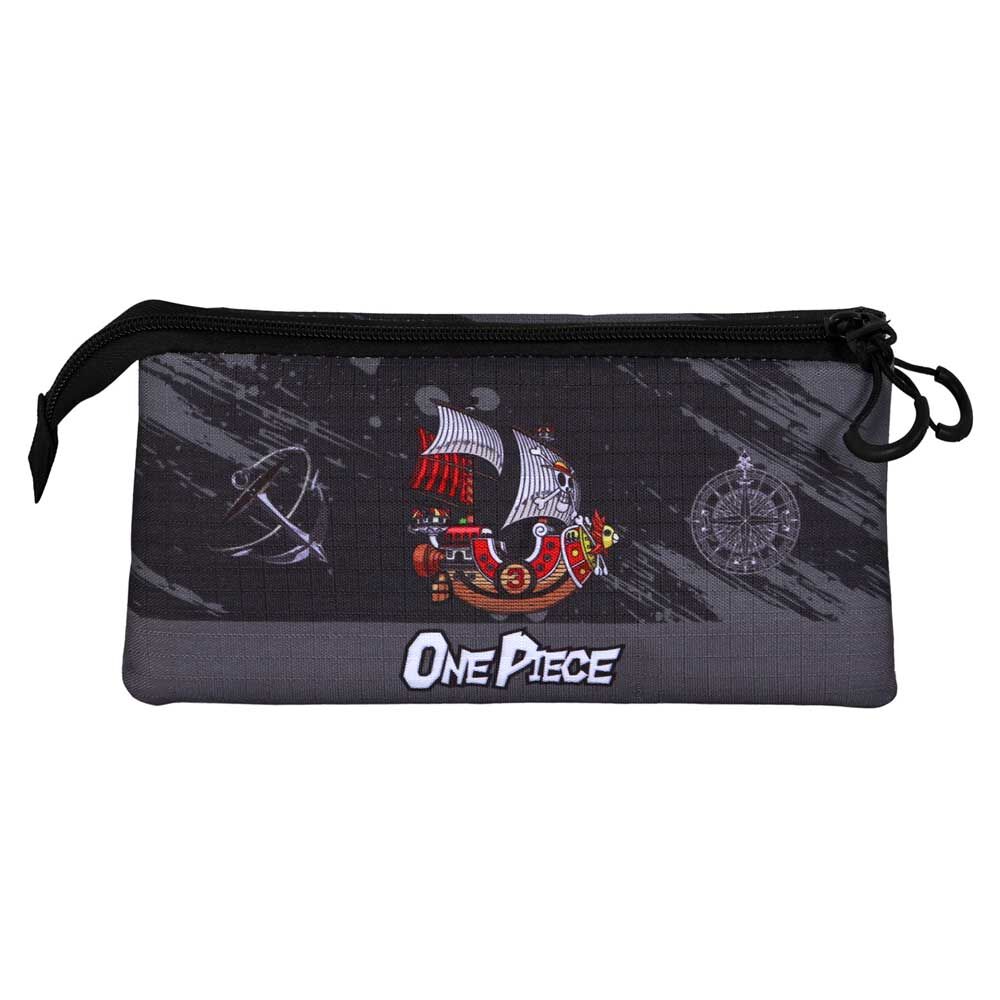 Portatodo triple One Piece con diseño de Luffy - 2
