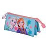 Portatodo triple Frozen 2 Disney con Elsa y Anna