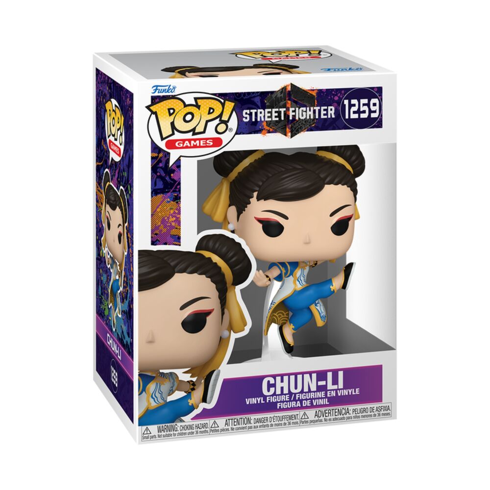 Figura Funko POP! de Chun-Li de Street Fighter en pose de combate - 2