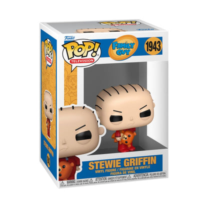 Figura Funko POP! de Stewie Griffin con oso de peluche naranja - 2