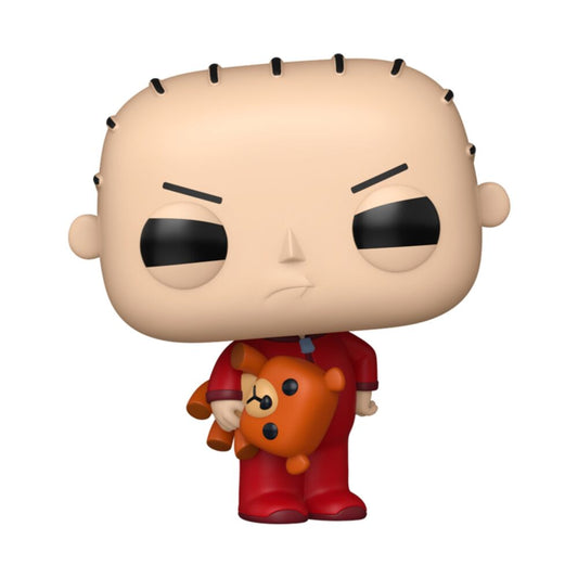 Figura Funko POP! de Stewie Griffin con oso de peluche naranja