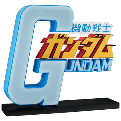 Figura Ichibansho de Gundam con logotipo sobre base negra - 3