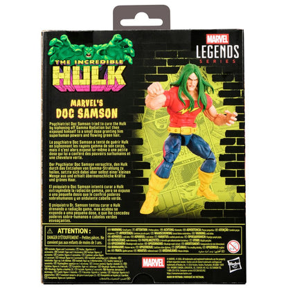 Figura Marvel Legends de Doc Samson de 15 cm con tres piezas - 10