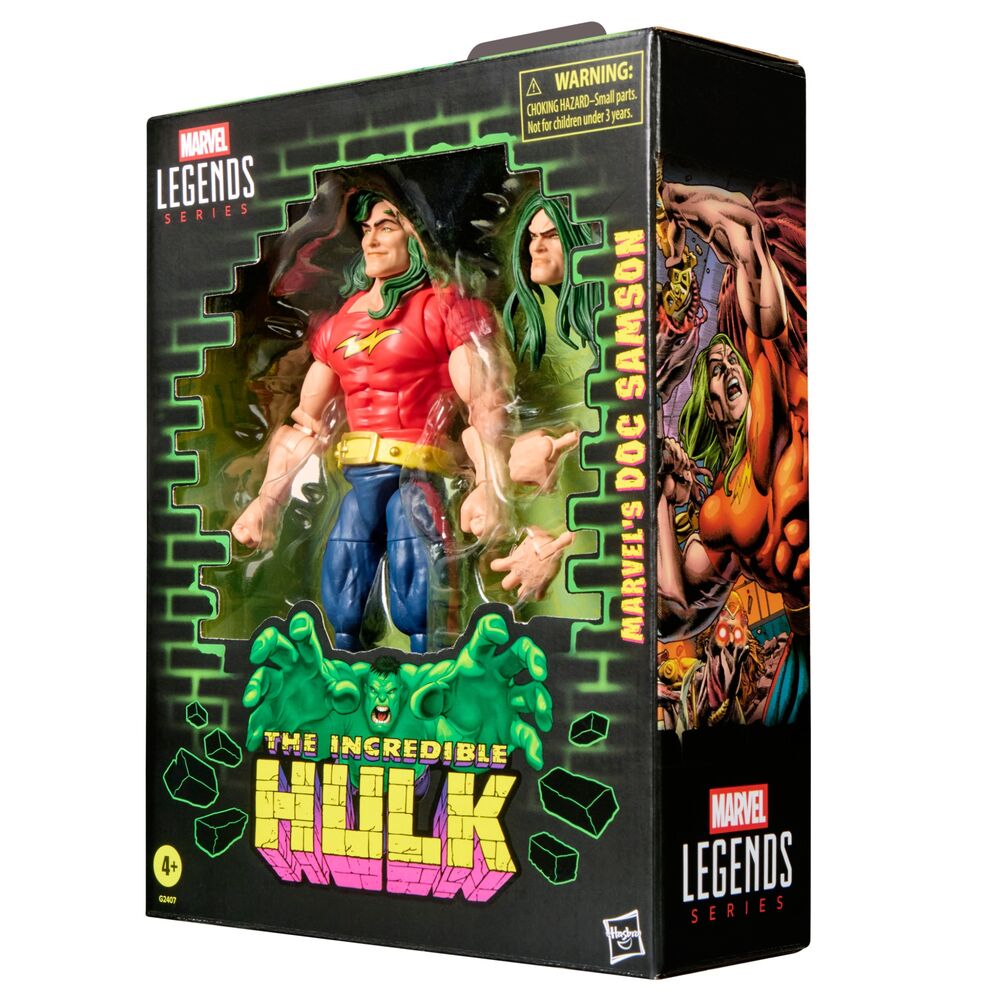 Figura Marvel Legends de Doc Samson de 15 cm con tres piezas - 3
