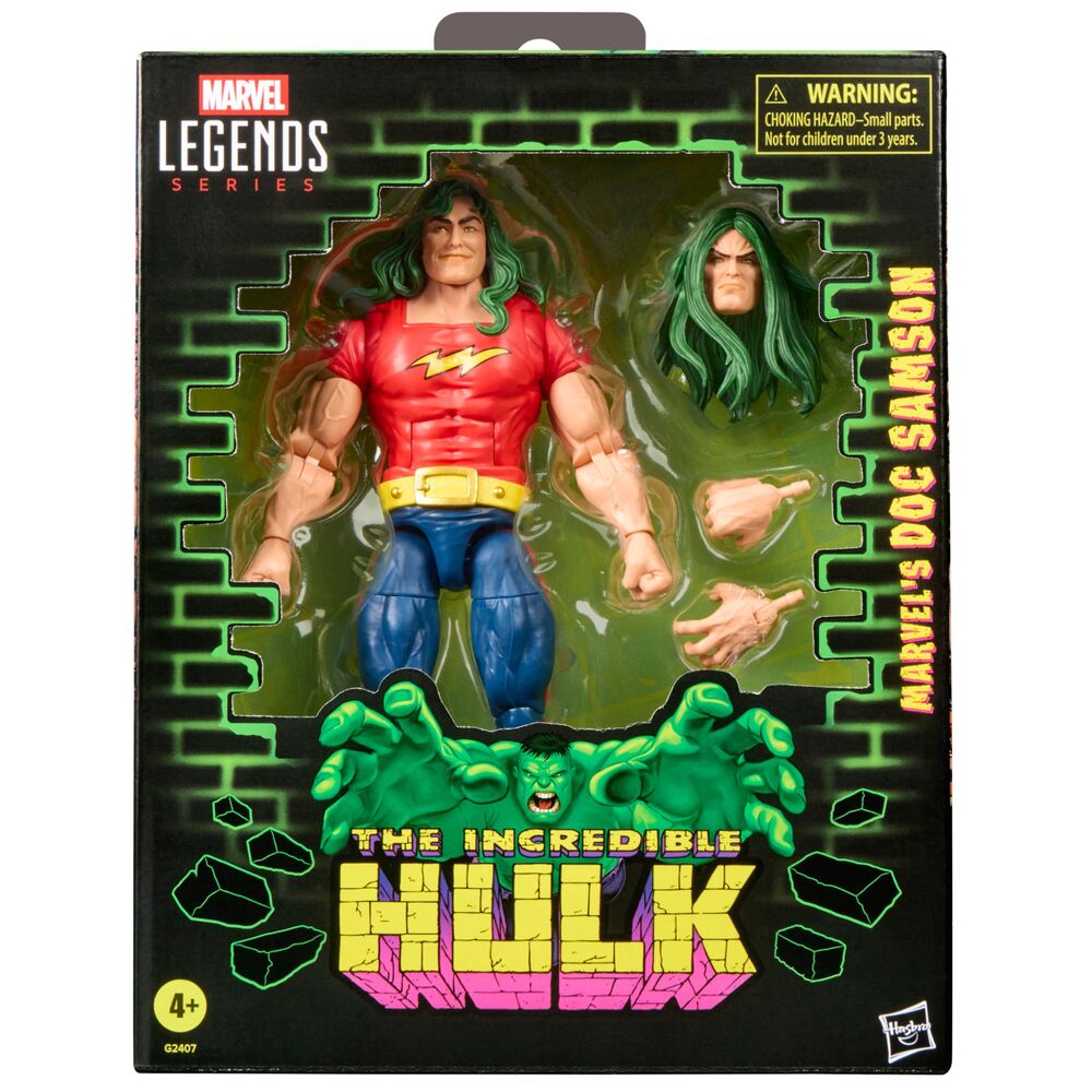 Figura Marvel Legends de Doc Samson de 15 cm con tres piezas - 2