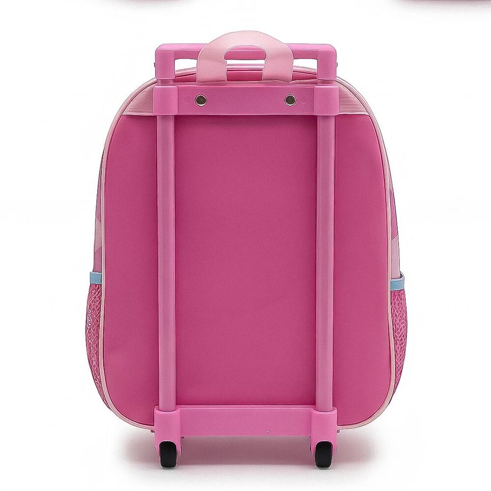 Trolley escolar rosa 3D de Minnie Disney con ruedas - 2
