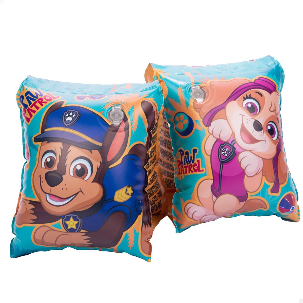 Manguitos hinchables Paw Patrol con Chase y Skye
