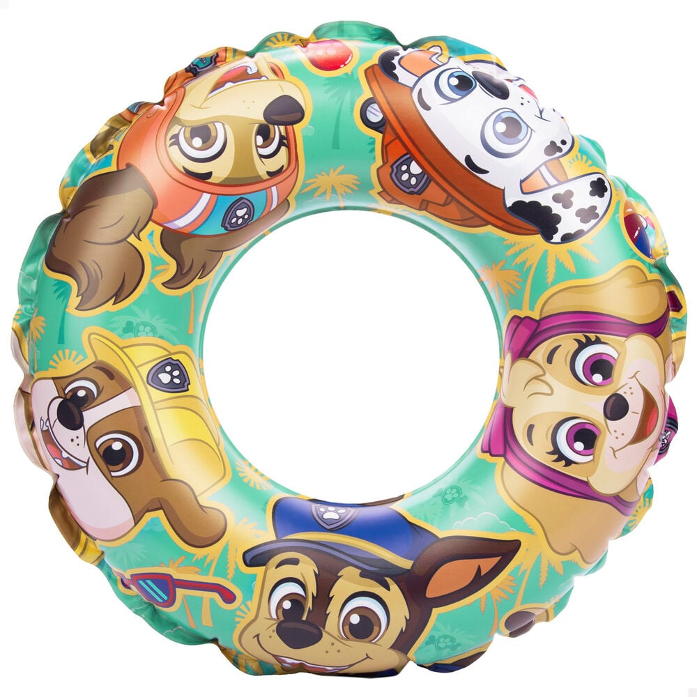 Flotador hinchable Paw Patrol de 42 cm con personajes de la Patrulla Canina