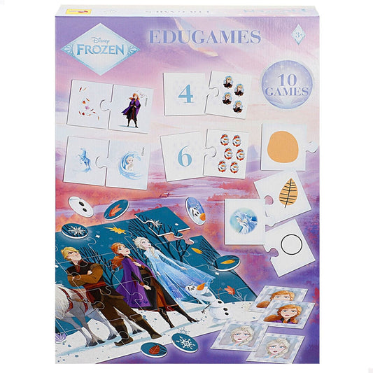 Juegos 10 en 1 Disney Frozen con personajes de la película