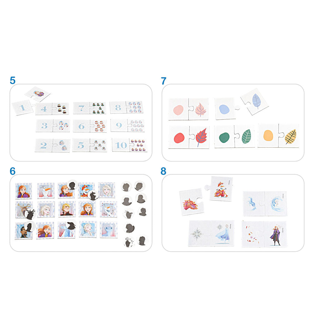 Juegos 10 en 1 Disney Frozen con personajes de la película - 2