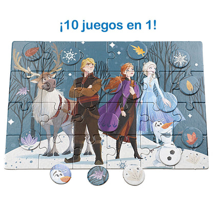 Juegos 10 en 1 Disney Frozen con personajes de la película - 5