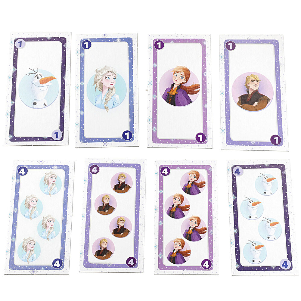 Juego de cartas Disney Frozen con Anna, Elsa y Olaf - 3