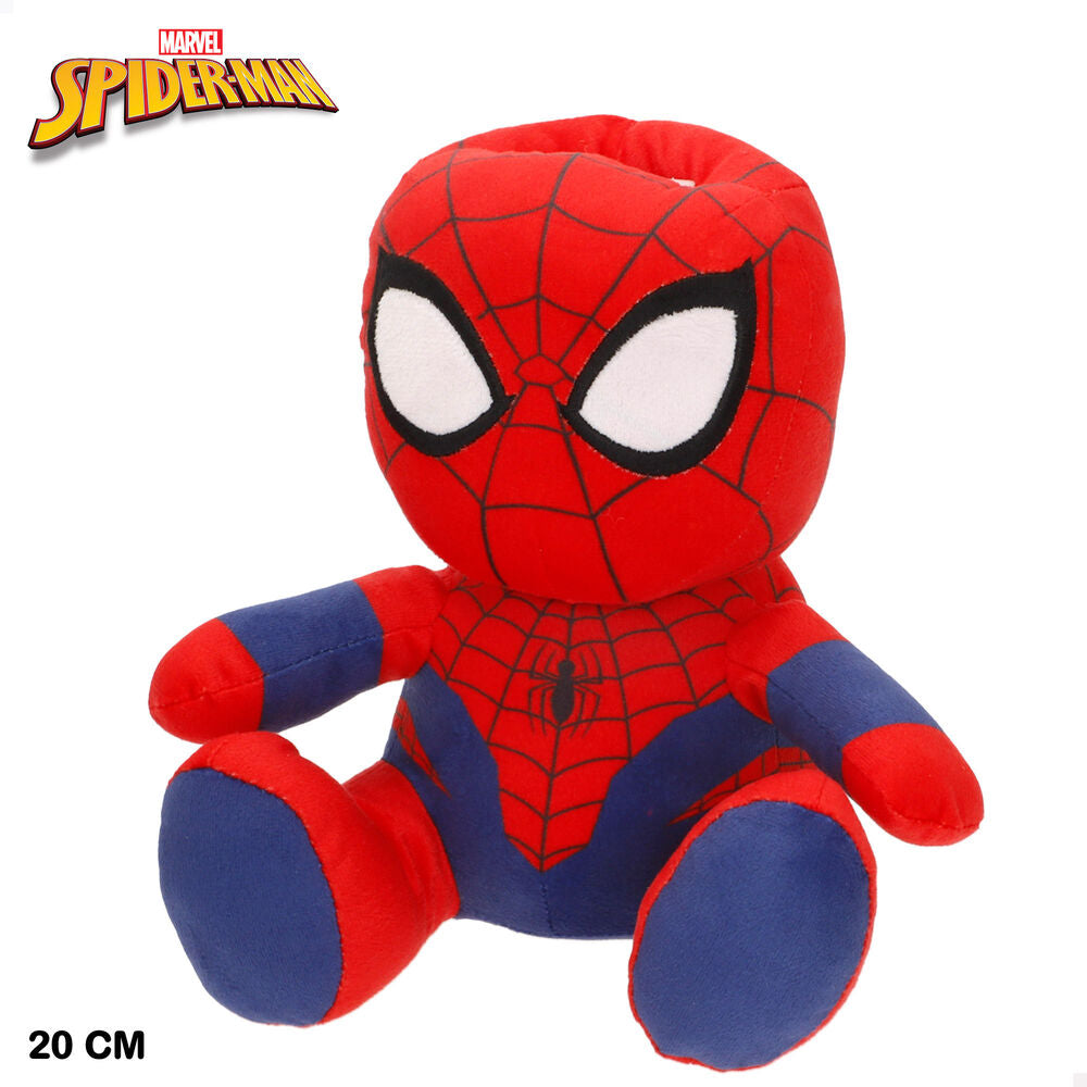 Hucha de peluche de Spider-Man Marvel en rojo y azul - 5