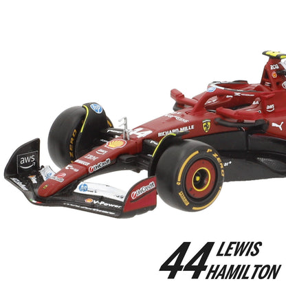 Coche Ferrari SF-25 Bburago metálico a escala 1:43 - 3