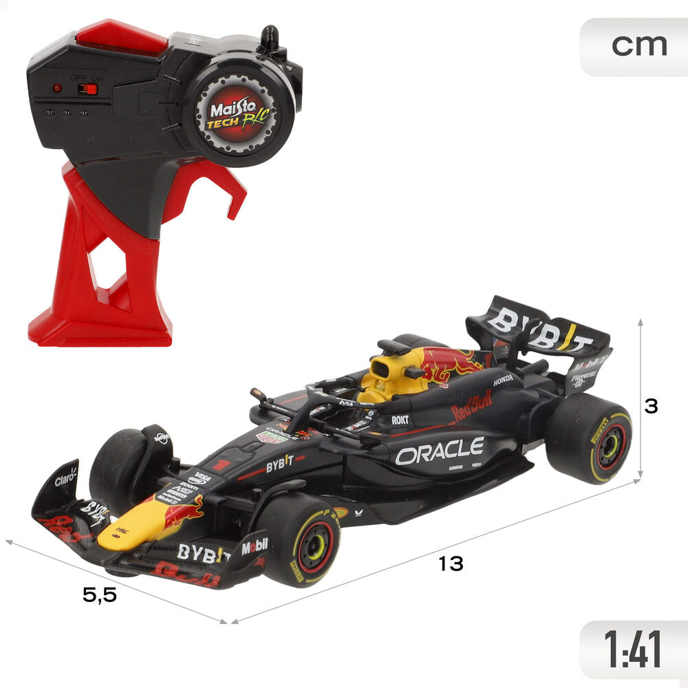 Coche teledirigido MAISTO Red Bull Racing RB20 con circuito - 4