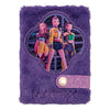 Cuaderno llavero A7 morado de KPop Demon Hunters con tres personajes