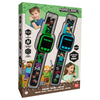 Set de dos relojes walkie-talkie Minecraft en diseños verde y azul