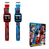 Set de dos relojes walkie-talkie Spider-Man Marvel en azul y rojo