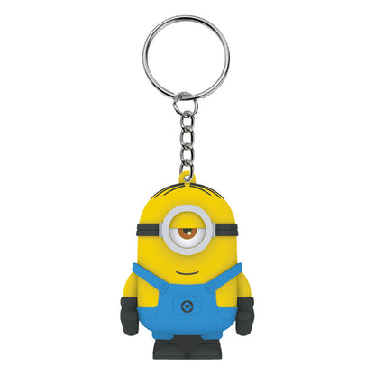 Llavero figura 3D de un Minion amarillo con luz - 2