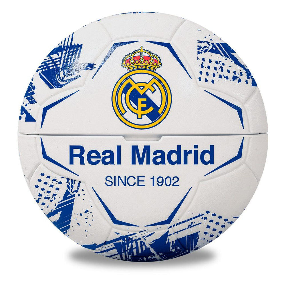 Auriculares inalámbricos Real Madrid con estuche de diseño balón - 2