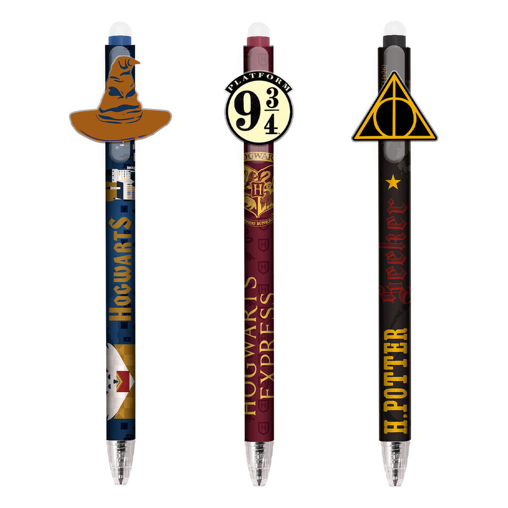 Bolígrafos borrables Harry Potter con diseños surtidos - 2