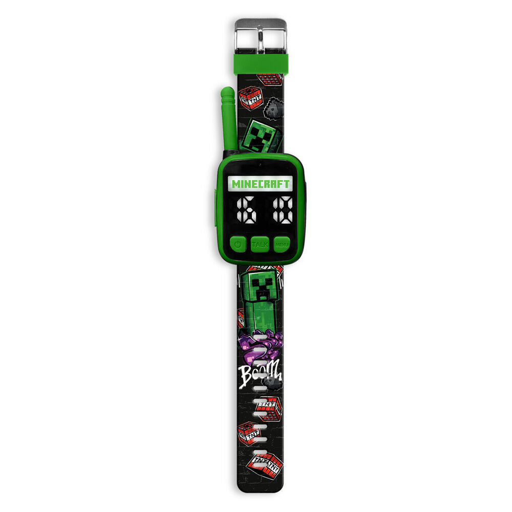 Set de dos relojes walkie-talkie Minecraft en diseños verde y azul - 2