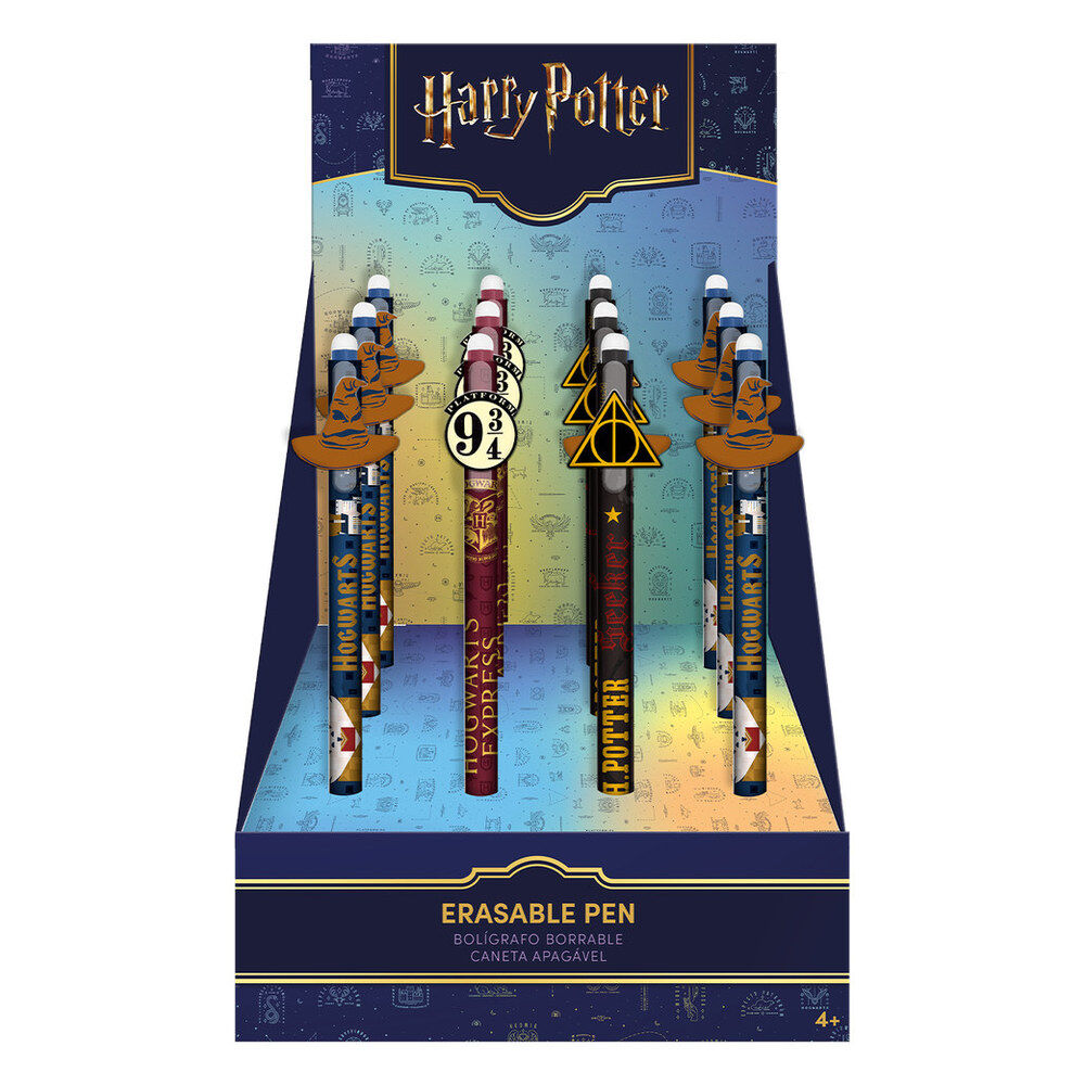Bolígrafos borrables Harry Potter con diseños surtidos - 3