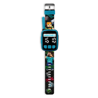 Set de dos relojes walkie-talkie Minecraft en diseños verde y azul - 3