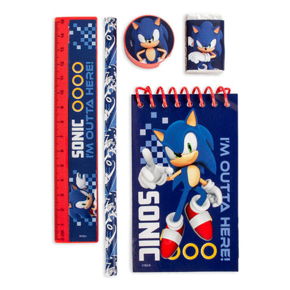 Set de papelería Sonic the Hedgehog de 5 piezas - 3
