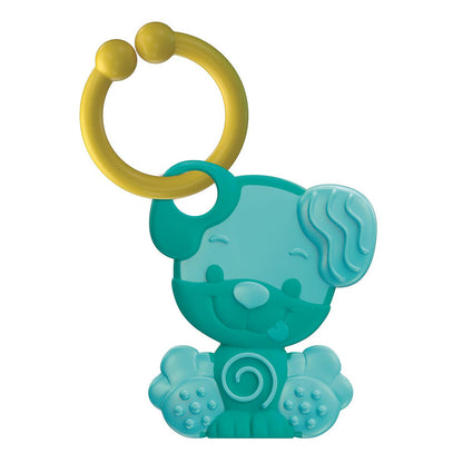 Mordedor Sweet Puppy de CLEMENTONI con forma de cachorro y anilla