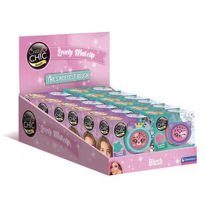 Colorete The Sweetest Blush Crazy Chic de Clementoni con esponja