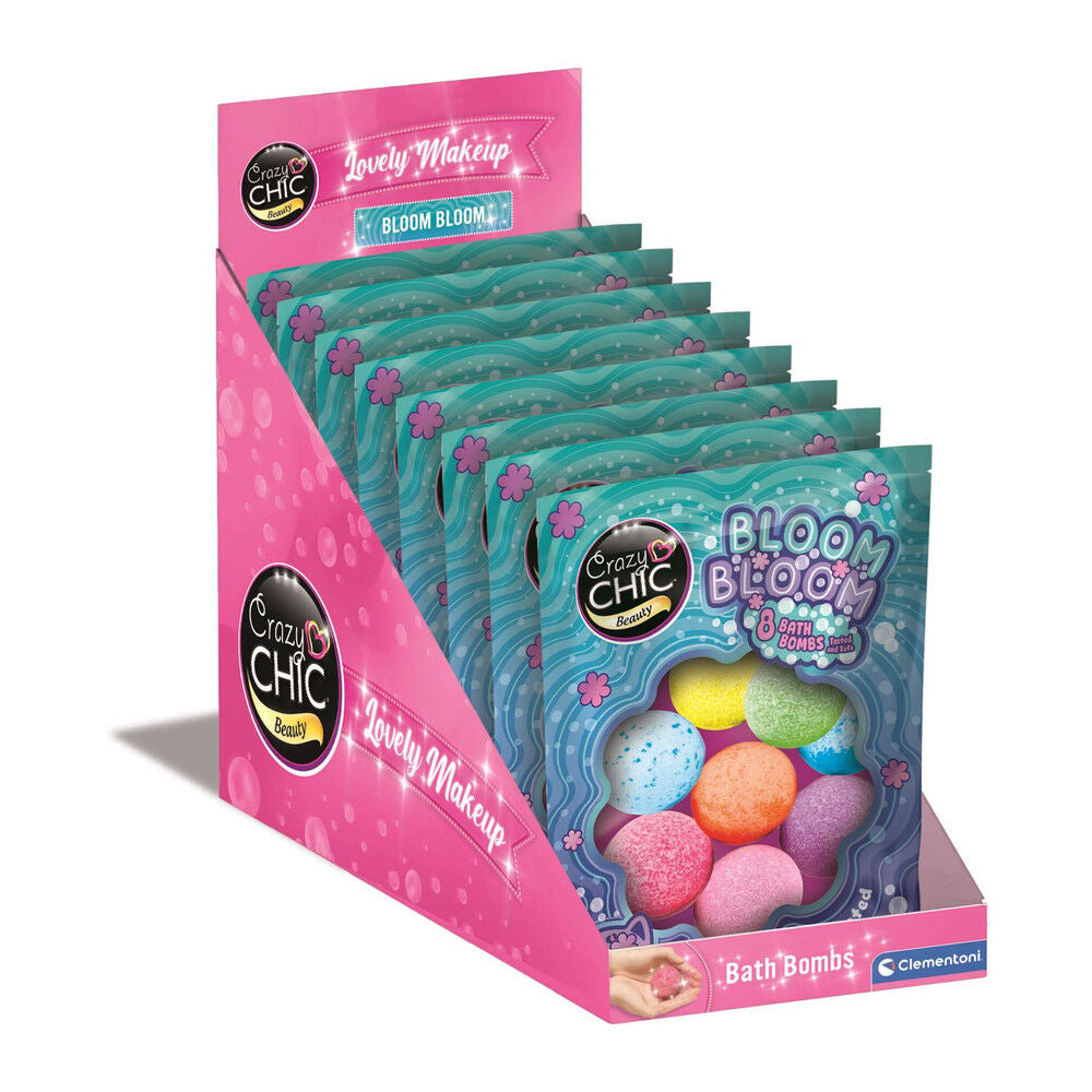 Minibombas de baño Bloom Bloom Crazy Chic de Clementoni