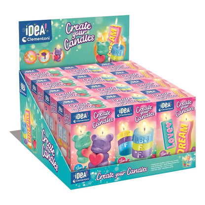 Kit Clementoni Create Your Candles para crear dos velas