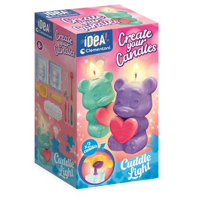 Kit Clementoni Cuddle Light para crear dos velas de ositos