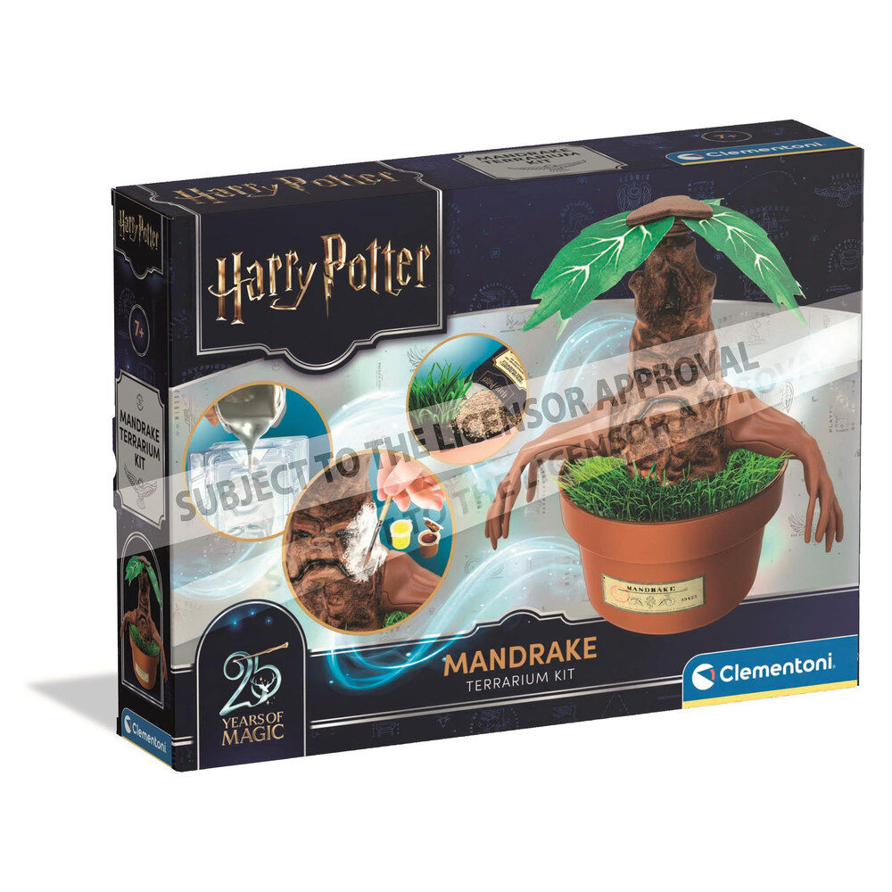 Kit de terrario de mandrágora Harry Potter de Clementoni
