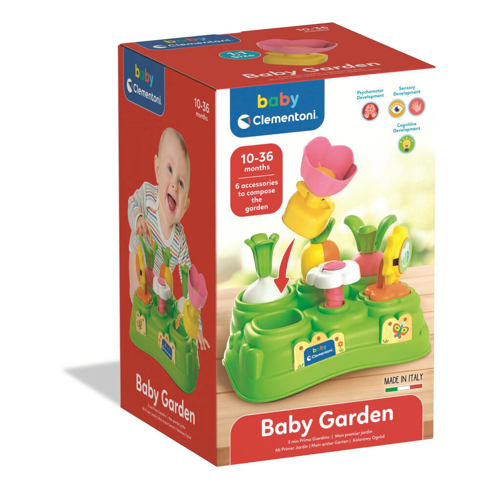 Juego Clementoni Mi Primer Jardín con flores y verduras de colores - 2