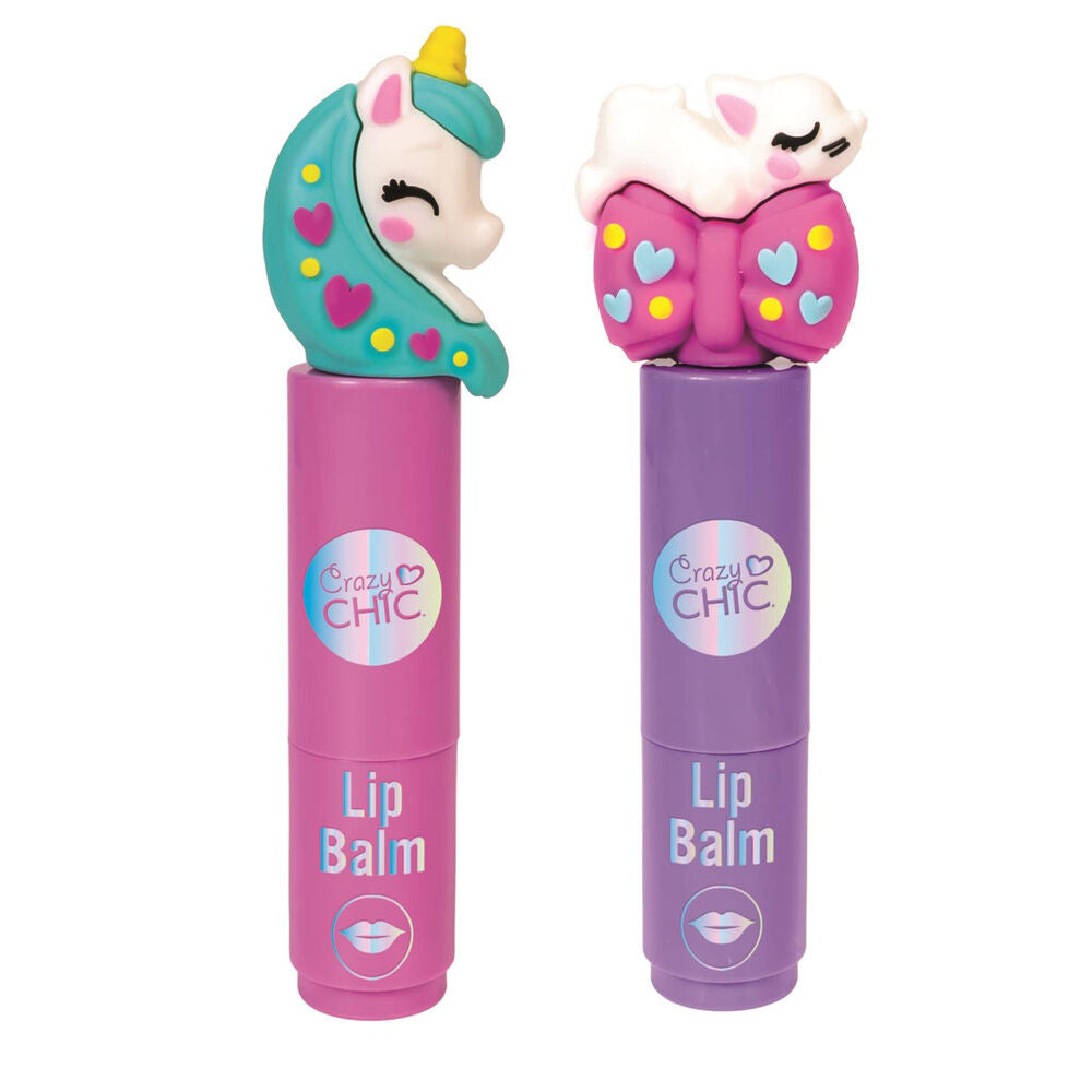 Bálsamo labial Lovely Makeup Crazy Chic con personaje de goma - 2