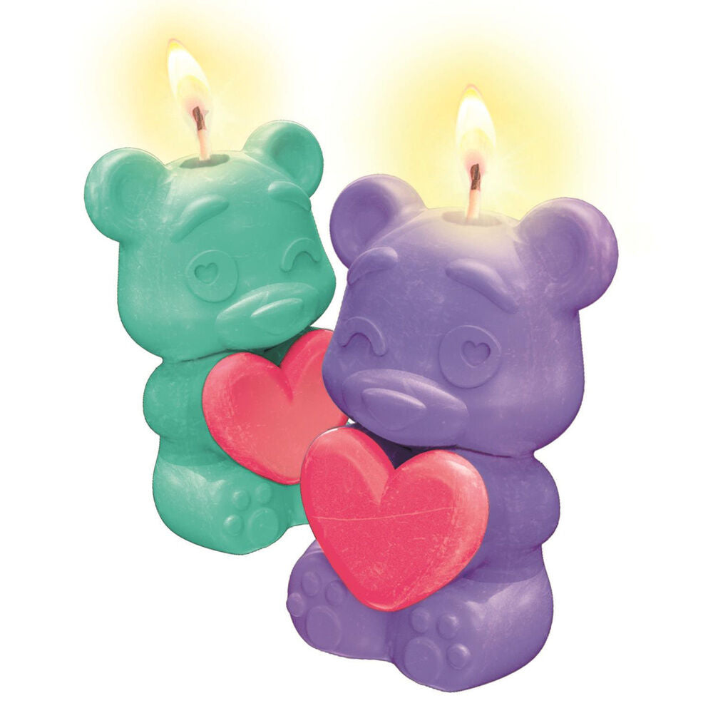 Kit Clementoni Cuddle Light para crear dos velas de ositos - 2