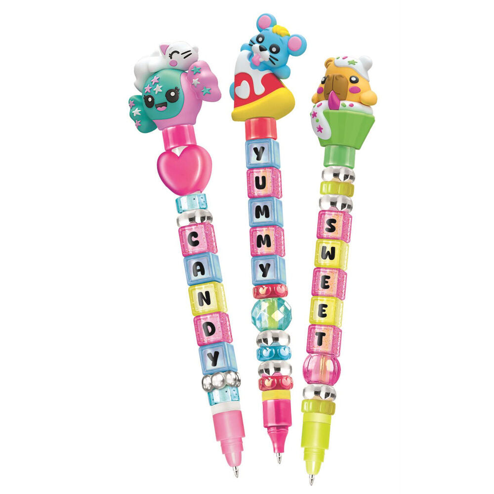 Kit Clementoni Foodies para crear tres bolígrafos personalizados - 2