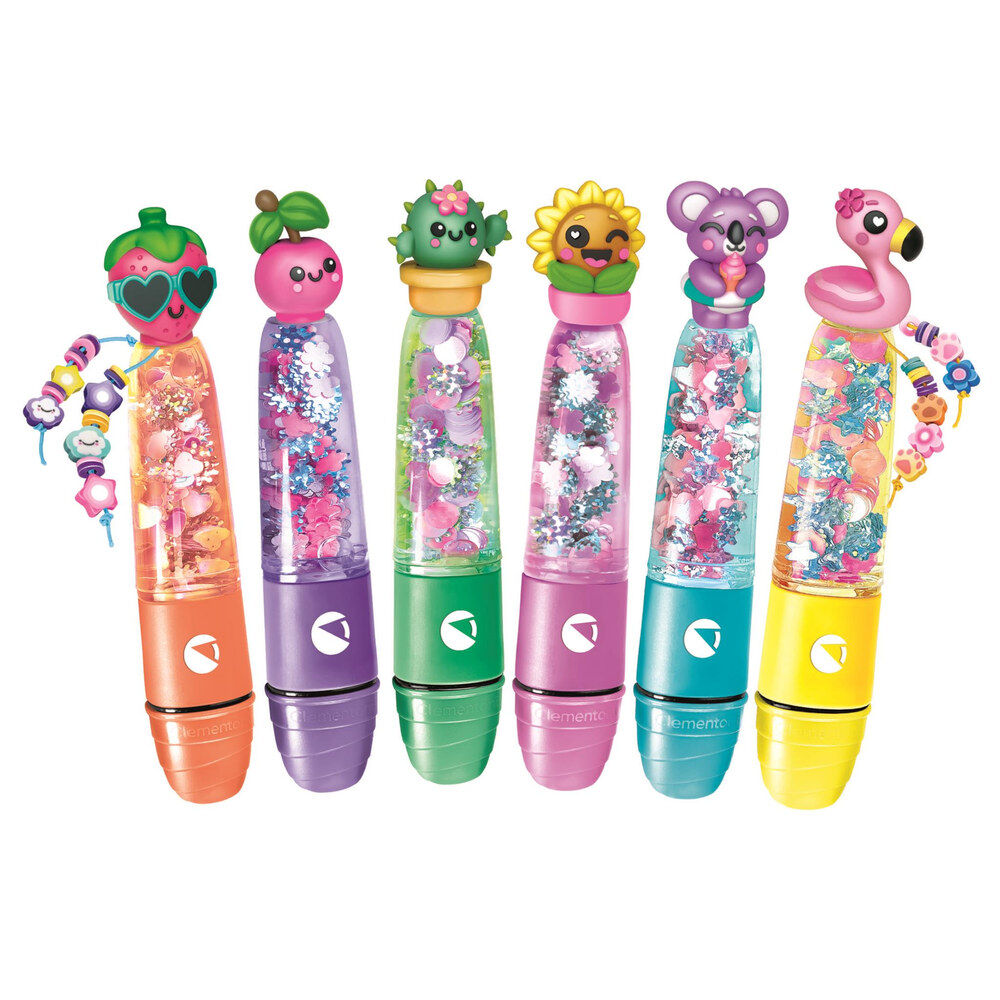 Kit CLEMENTONI Create Your Highlighters con subrayadores decorativos - 2