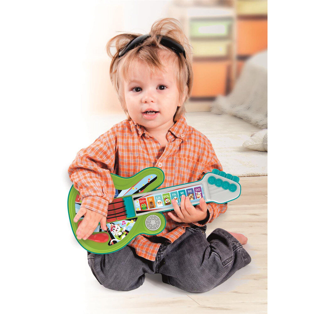 Guitarra infantil Clementoni Baby Animal verde - 3