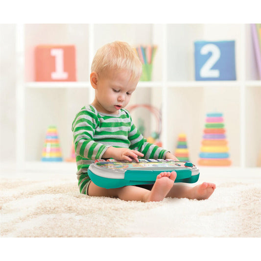 Piano infantil Clementoni Baby Animal con teclas de colores y dibujos de animales - 3