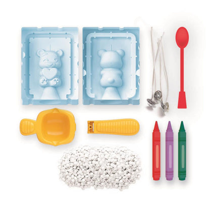 Kit Clementoni Cuddle Light para crear dos velas de ositos - 3
