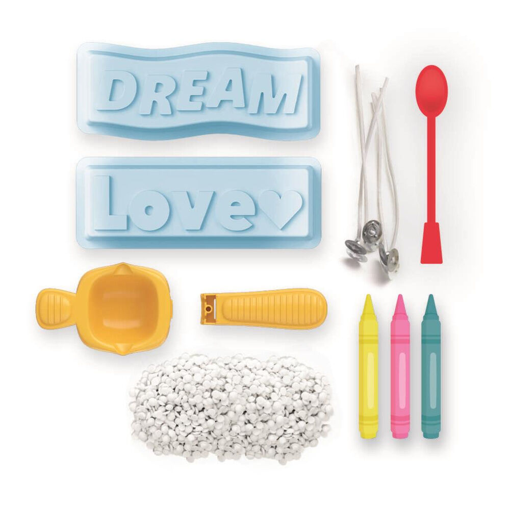 Kit Clementoni Waxpressions para crear dos velas con mensajes - 3