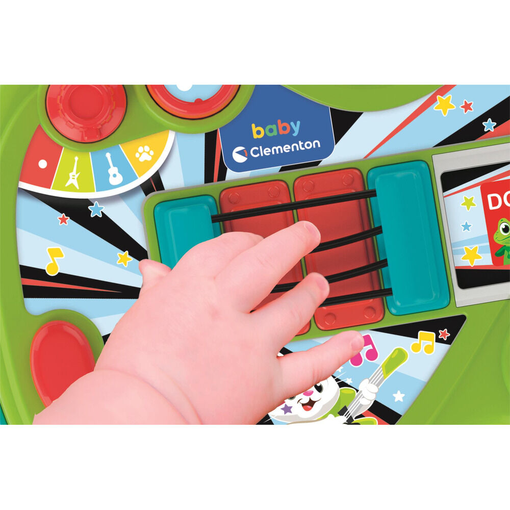 Guitarra infantil Clementoni Baby Animal verde - 4