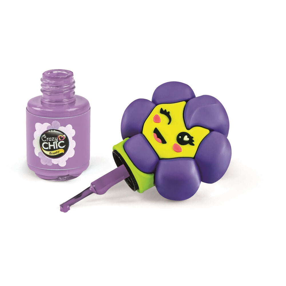 Colección Flower Power Crazy Chic con tres esmaltes de colores - 4