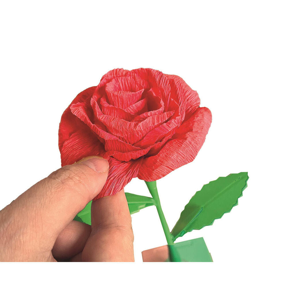 Kit Clementoni Create Your Flowers para montar dos rosas - 4