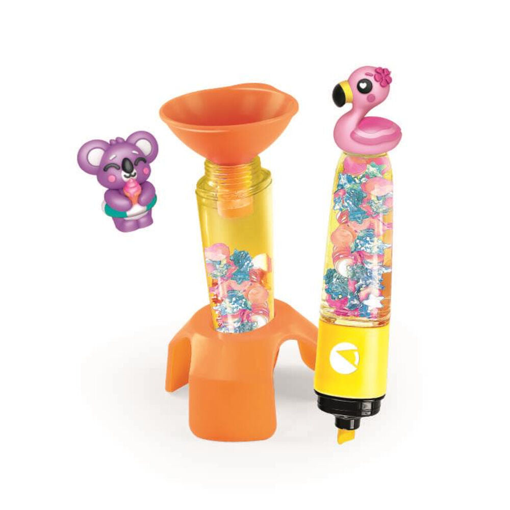 Kit Clementoni Beach Buddies para crear y personalizar dos subrayadores - 4