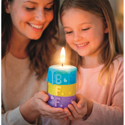 Kit Clementoni Glowmates para crear dos velas artesanales - 5