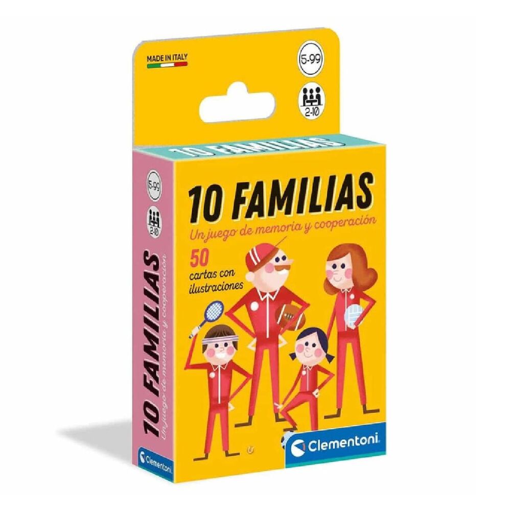 Caja del juego de cartas Clementoni Nombre, Apellido, Cosa, Animal - 5